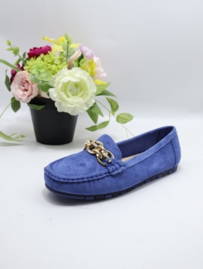 Mokasyny damskie na płaskim (36-41) JS113-6 BLUE