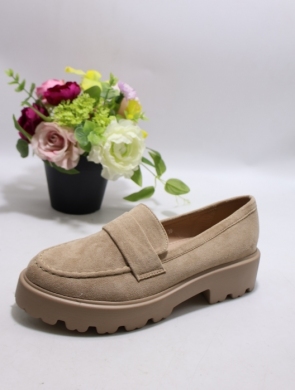 Mokasyny damskie na płaskim (36-41) H2230-3 KHAKI