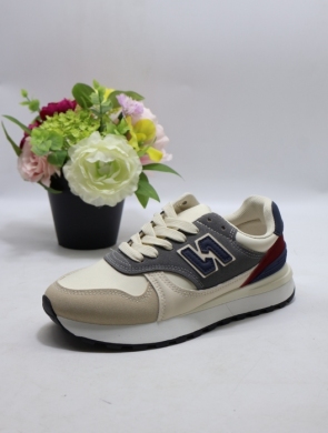 Buty sportowe damskie na płaskim (36-41) 24069 GREY