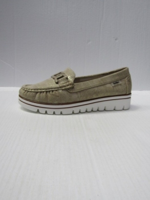 Mokasyny damskie na płaskim (36-41) DW25 KHAKI