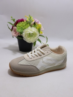 Buty sportowe damskie na płaskim (36-41) A88-227 BEIGE