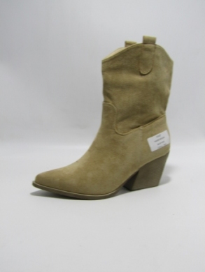 Kozaki damskie na obcasie (36-41) HQ336 KHAKI