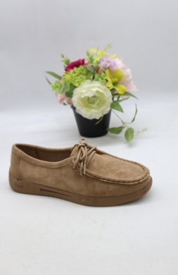 Półbuty damskie na płaskim (36-41) 7234 KHAKI