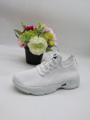 Buty sportowe damskie na płaskim (36-41) XG-31 WHITE