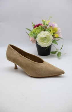 Czółenki damskie na szpilce (36-41) 8425 TAUPE
