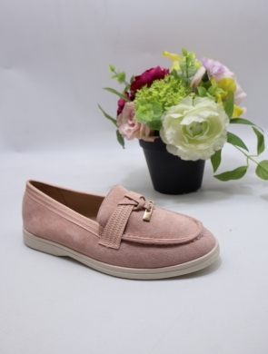 Mokasyny damskie na płaskim (36-41) 82059 PINK