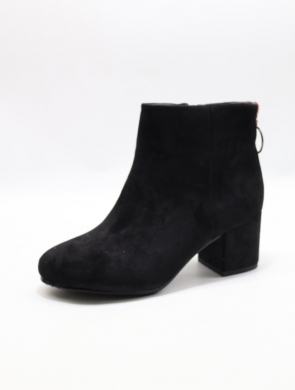 Botki damskie ocieplane na obcasie (36-41) 2208-114