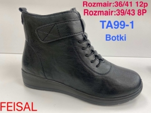 Botki damskie na płaskim (36-41) TA99-1