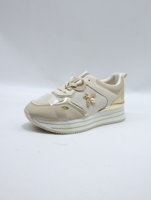 Buty sportowe damskie (36-41) LL1903 BEIGE