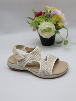 Sandały damskie na płaskim (36-41) R63 WHITE