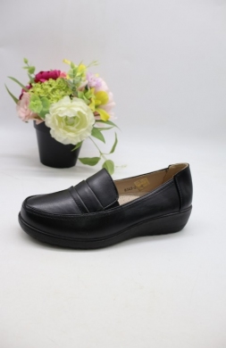 Półbuty damskie na płaskim (36-41) 8343-1 BLACK