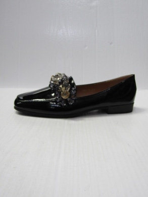 Mokasyny damskie na płaskim (36-41) 7991 BLACK