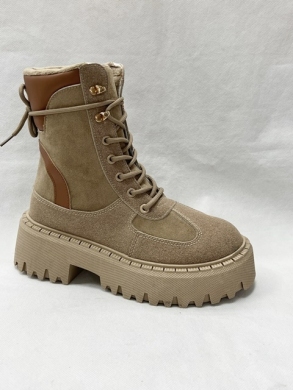 Trapery damskie ocieplane (36-41) BL319 KHAKI