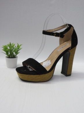 Sandały damskie na obcasie (36-41) H059 BLACK