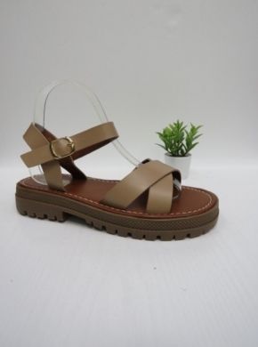 Sandały damskie na płaskim (36-41) 8875 KHAKI