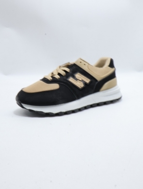 Buty sportowe damskie na płaskim (36-41) 99001 BLACK