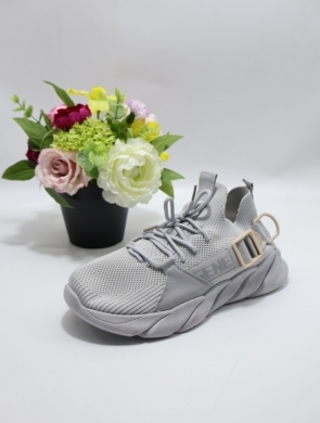 Buty sportowe damskie na płaskim (36-41) TA210 GREY