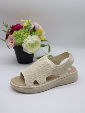 Sandały damskie na płaskim (36-41) 193 CREAM