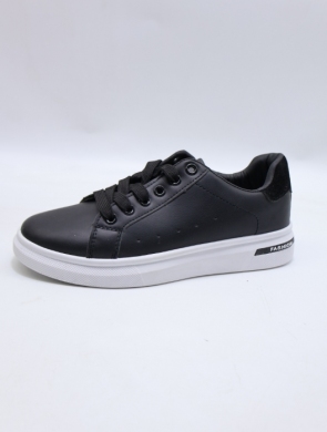 Buty sportowe damskie na płaskim (36-41) BO721 BLACK