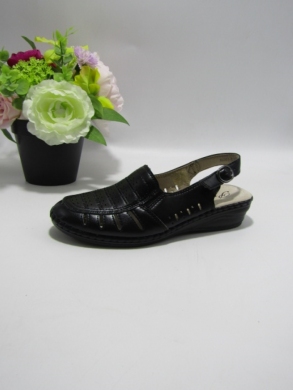 Sandały damskie na płaskim (36-42) 92501-1 BLACK