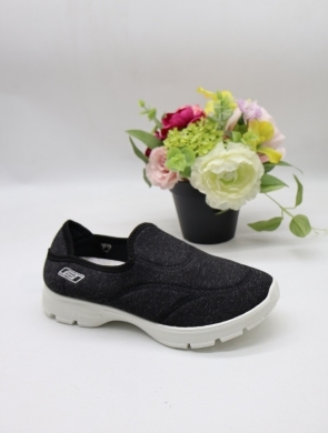 Buty sportowe damskie na płaskim (36-41) XGO-07 BLACK