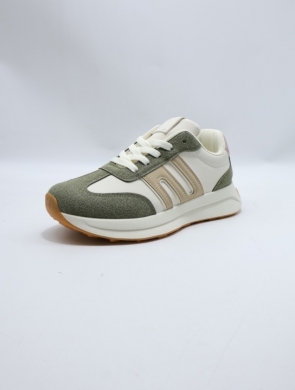 Buty sportowe damskie na płaskim (36-41) 8903 GREEN