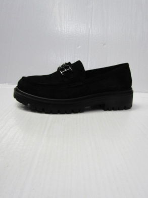 Mokasyny damskie na płaskim (36-41) TM2309 BLACK/MIC