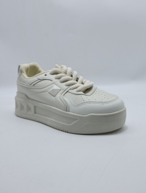 Buty sportowe damskie na płaskim (36-41) MB189-1 BEIGE