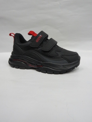 Buty sportowe chłopięce (25-30) A130 BLACK/RED