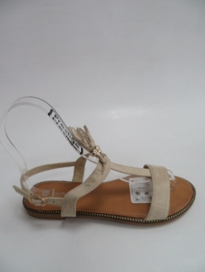 Sandały Damskie na płaskim (36-41) H143 BEIGE