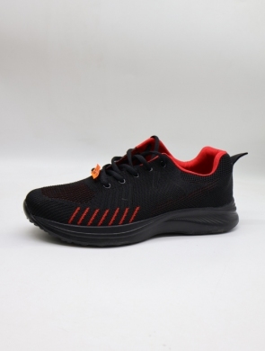 Buty sportowe męskie (41-46) HBA503-1 BLACK/RED