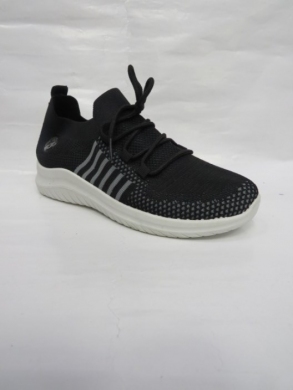 Buty sportowe damskie na płaskim (36-41) YL001-1 BLACK