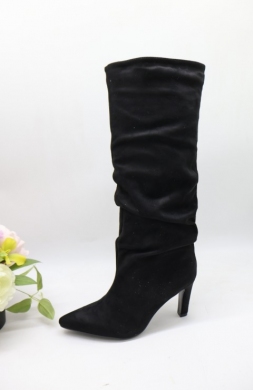 Kozaki damskie na szpilce (36-41) ML574 BLACK