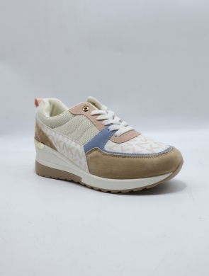 Buty sportowe damskie na koturnie (36-41) LDLJ67 BLUE