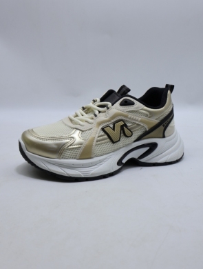 Buty sportowe damskie na płaskim (36-41) BK10-385 GOLD