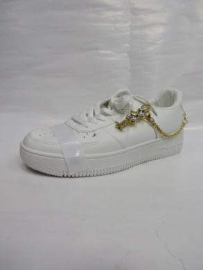 Buty sportowe damskie na płaskim (36-41) W-20 WHITE