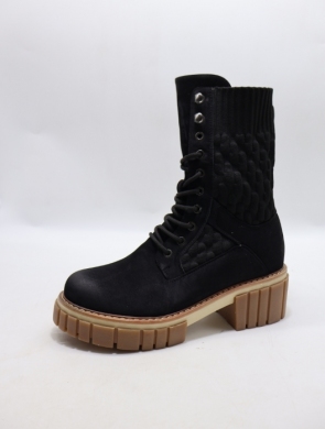 Botki damskie na obcasie (36-41) M629 BLACK