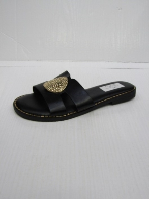 Klapki damskie na płaskim (36-41) HXD-26 BLACK