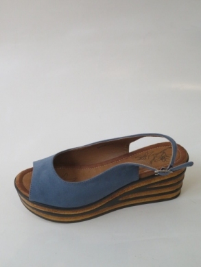 Sandały Damskie na koturnie (36-41) FL1041 BLUE