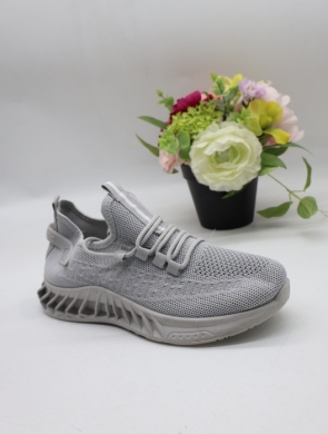 Buty sportowe damskie na płaskim (36-41) TA18 GREY