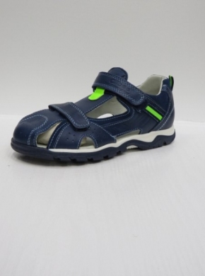 Sandały chłopięce (32-37) AC259 BLUE/GREEN