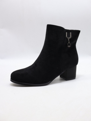 Botki damskie ocieplane na obcasie (36-41) SG-656