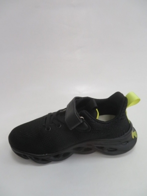 Buty sportowe chłopięce (32-37) L321 BLACK/YELLOW