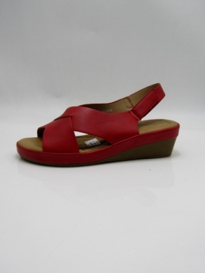 Sandały damskie na koturnie (36-41) 4019 RED