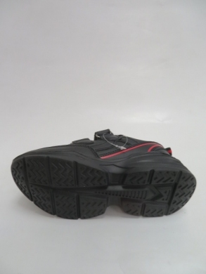 Buty sportowe chłopięce (31-36) F820 BLACK/RED