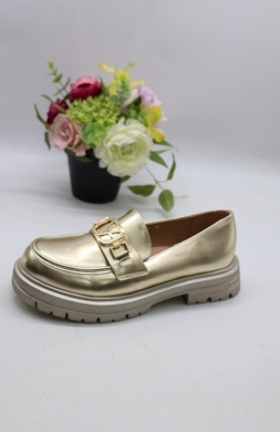 Mokasyny damskie na płaskim (36-41) CH-161 GOLD