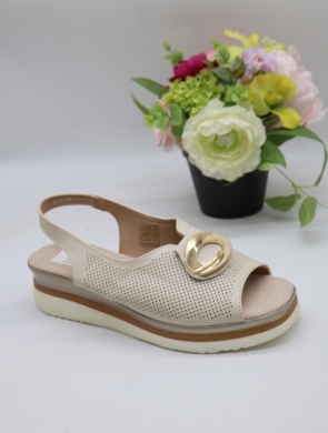 Sandały damskie na płaskim (36-41) 6875 BEIGE