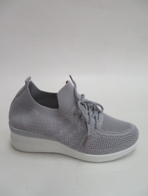 Sportowe Damskie na koturnie (36-41) AB09 GREY