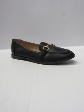 Mokasyny damskie na płaskim (36-41) 888-210 BLACK