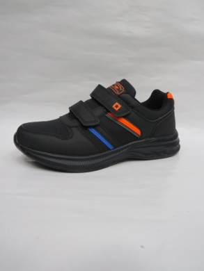 Buty sportowe młodzieżowe (36-41) LXC8450 BLACK/ORANGE
